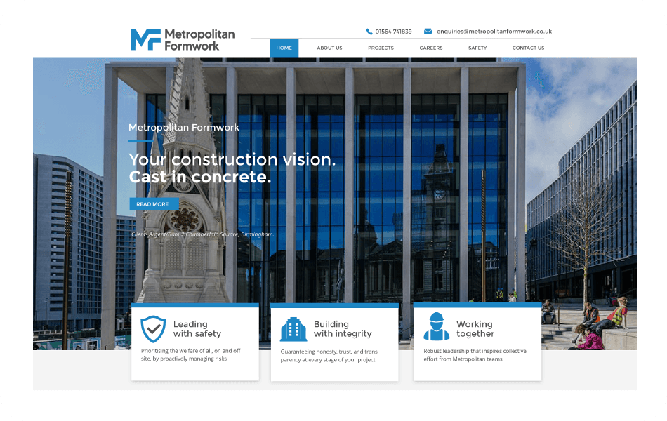 Web Design Birmingham Metropolitan