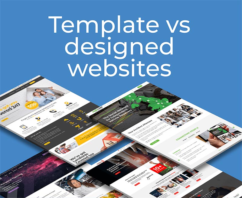 Template Designed Websites